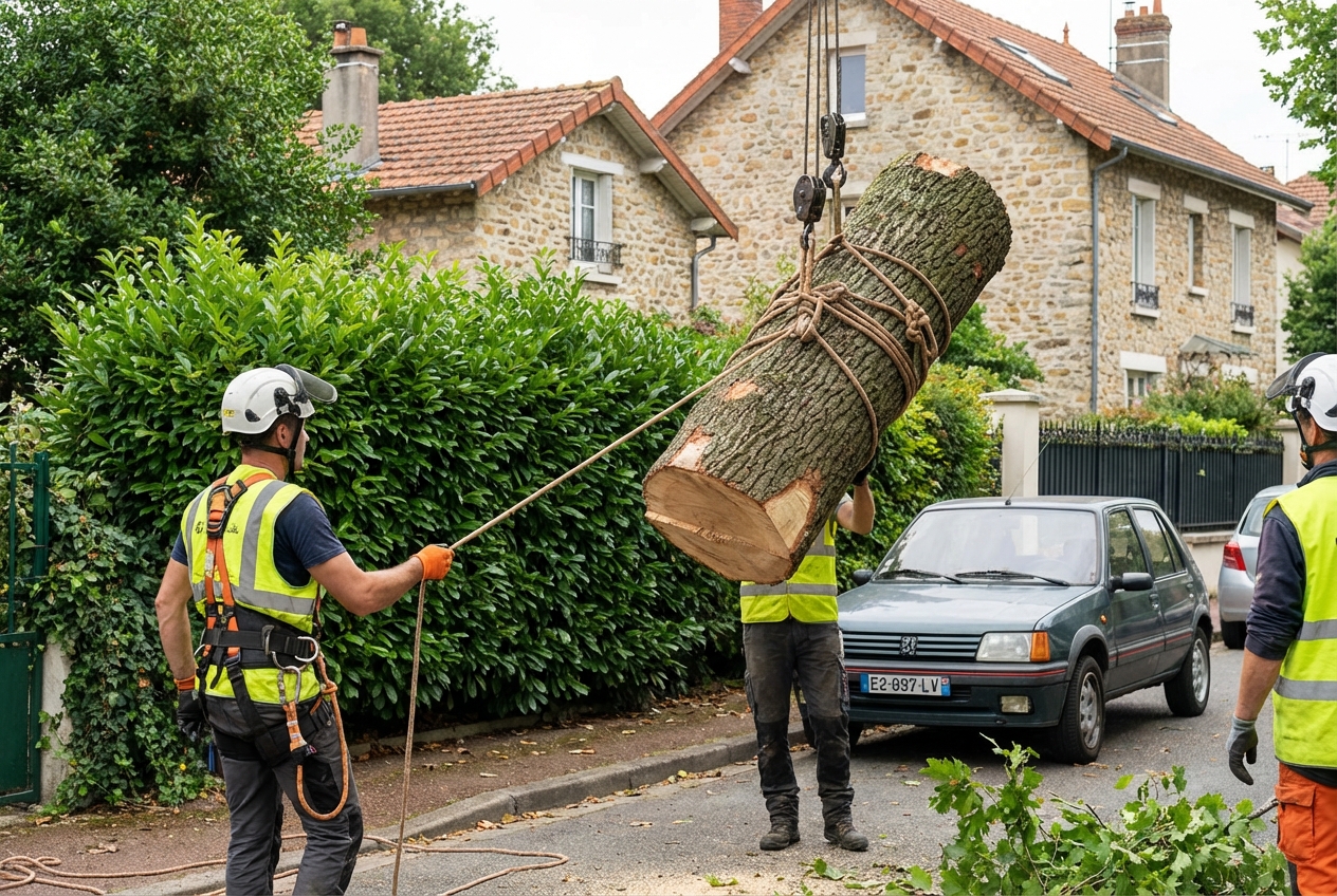 Abattage d'arbres et Démontage délicat à Rennes
